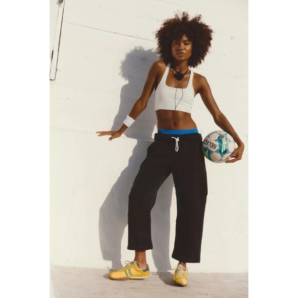 NWT FP Movement Top Score High Waisted Slouchy Barrel Pants Black XS, M, L - Picture 1 of 7